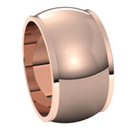 Stepped-Edge Half Round Band