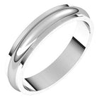 Stepped-Edge Half Round Band