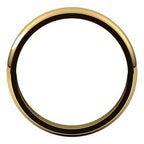 Stepped-Edge Half Round Band