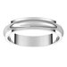 Stepped-Edge Half Round Band