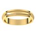 Stepped-Edge Half Round Band