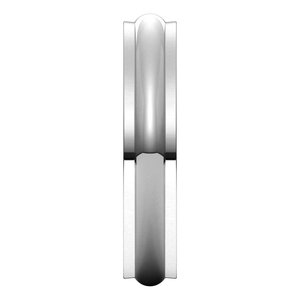 Stepped-Edge Half Round Band