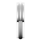 Stepped-Edge Half Round Band