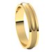 Stepped-Edge Half Round Band