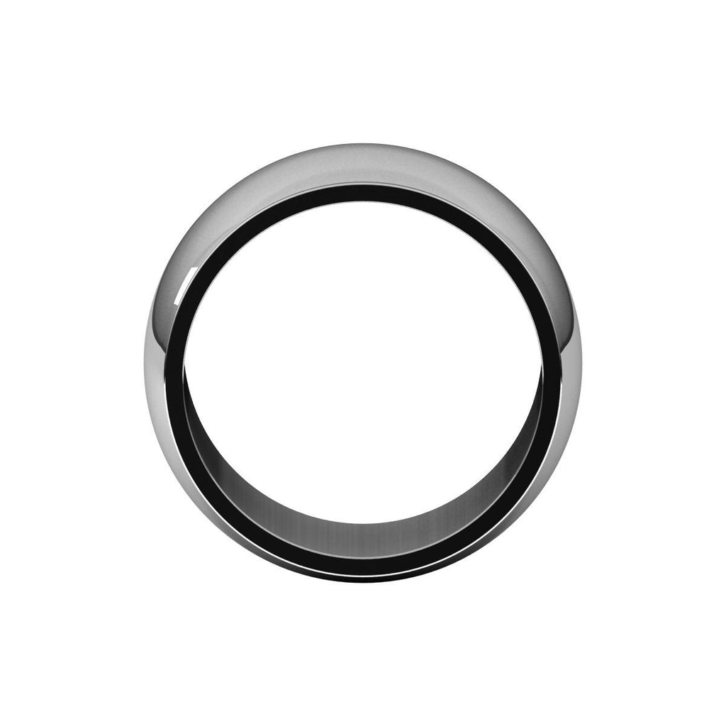 Stepped-Edge Half Round Band