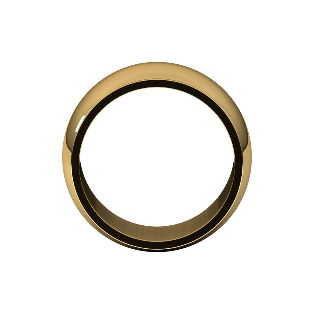Stepped-Edge Half Round Band