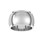 Stepped-Edge Half Round Band