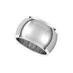 Stepped-Edge Half Round Band