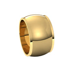 Stepped-Edge Half Round Band