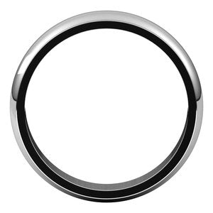 Stepped-Edge Half Round Band