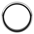 Stepped-Edge Half Round Band