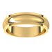 Stepped-Edge Half Round Band