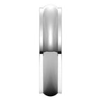 Stepped-Edge Half Round Band