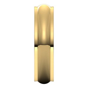 Stepped-Edge Half Round Band