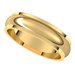 Stepped-Edge Half Round Band