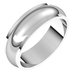 Stepped-Edge Half Round Band