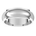 Stepped-Edge Half Round Band