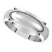 Stepped-Edge Half Round Band