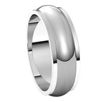 Stepped-Edge Half Round Band