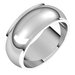 Stepped-Edge Half Round Band
