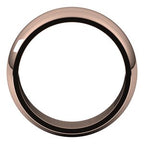 Stepped-Edge Half Round Band