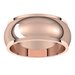 Stepped-Edge Half Round Band
