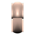 Stepped-Edge Half Round Band