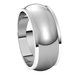 Stepped-Edge Half Round Band