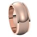 Stepped-Edge Half Round Band