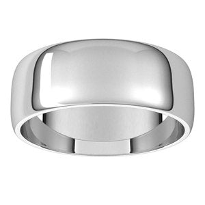 Lightweight Half Round Band