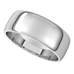 Lightweight Half Round Band