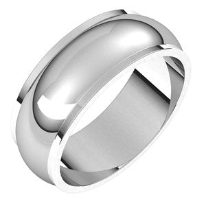 Stepped-Edge Half Round Band