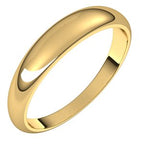 Tapered Half Round Band