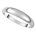 Tapered Half Round Band