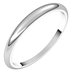 Tapered Half Round Band
