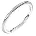 Comfort-Fit Half Round Band