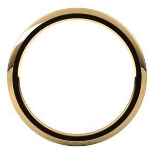 Comfort-Fit Half Round Band