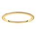 Comfort-Fit Half Round Band