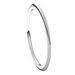 Comfort-Fit Half Round Band