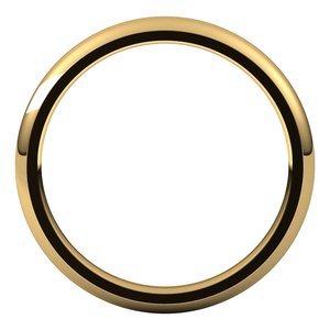Comfort-Fit Half Round Band