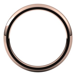 Comfort-Fit Half Round Band
