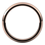 Comfort-Fit Half Round Band