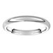 Comfort-Fit Half Round Band