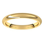 Comfort-Fit Half Round Band
