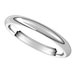 Comfort-Fit Half Round Band