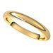 Comfort-Fit Half Round Band
