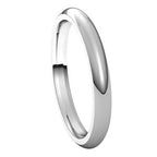 Comfort-Fit Half Round Band
