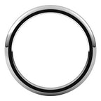 Comfort-Fit Half Round Band