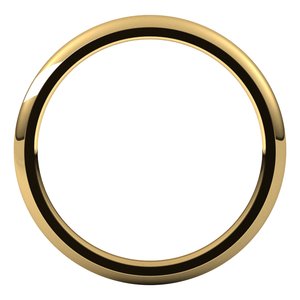 Comfort-Fit Half Round Band