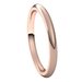Comfort-Fit Half Round Band